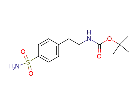 tert-butyl (4-sulfamoyl phenethyl)carbamate