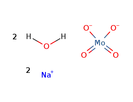 Molecular Structure of 7631-95-0 (Sodium molybdate)