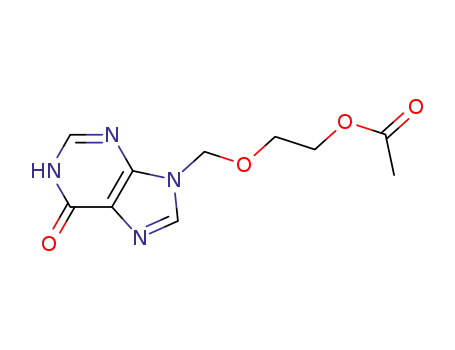 9-((2-acetoxyethoxy)methyl)-hypoxanthine