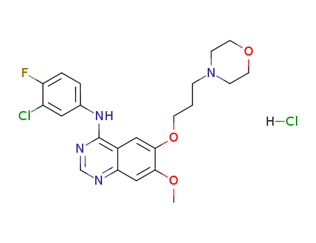 Gefitinib hydrochloride salt