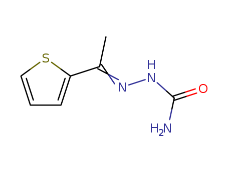 Hydrazinecarboxamide,2-[1-(2-thienyl)ethylidene]- cas  3771-70-8