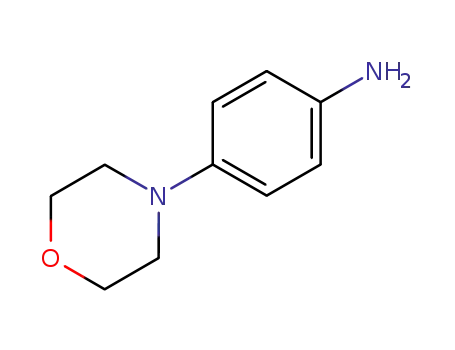 Molecular Structure of 2524-67-6 (4-Morpholinoaniline)