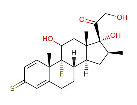 9α-Fluoro-16β-methyl-11,17-21-trihydroxypregna-1,4-dien-20-one-3-thione