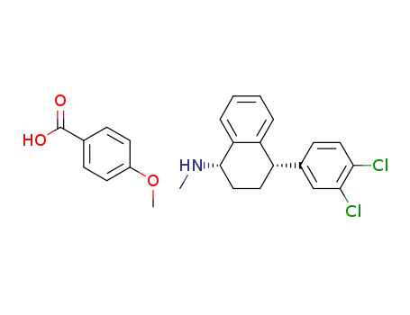 sertraline 4-methoxybenzoate