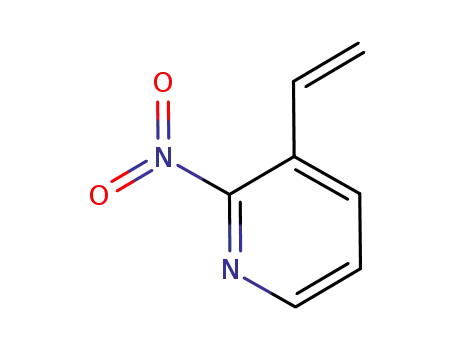 Molecular Structure of 844503-09-9 (Pyridine, 3-ethenyl-2-nitro-)