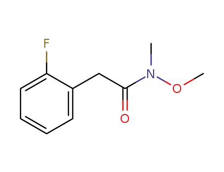 2-(2-fluorophenyl)-N-methoxy-N-methylacetamide