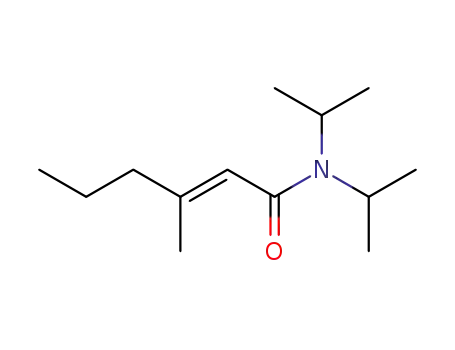 N,N-diisopropyl-3-methyl-2E-hexenamide