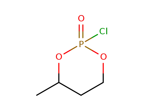 Molecular Structure of 31951-90-3 (1,3,2-Dioxaphosphorinane, 2-chloro-4-methyl-, 2-oxide)