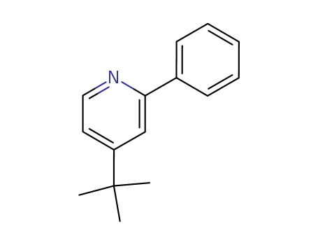 53911-36-7,4-(1,1-diMethylethyl)-2
-phenyl-pyridine,4-t-butyl-2-phenylpyridine;4-tert.-Butyl-2-phenylpyridin;4-tert-butyl-2-phenylpyridine;4-(1,1-diMethylethyl)-2 -phenyl-pyridine;