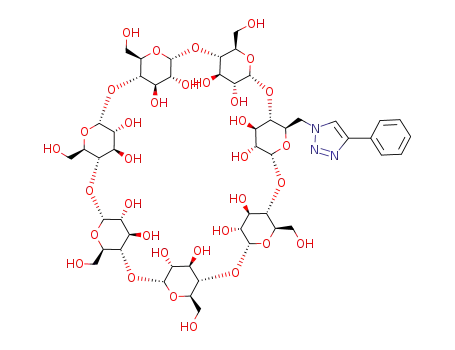 61-deoxy-61-(4-phenyl-1H-1,2,3-triazol-1-yl)-β-cyclodextrin