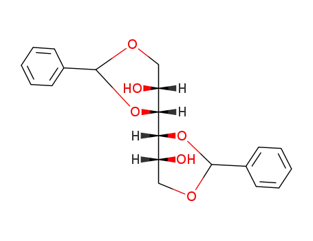 Molecular Structure of 28224-73-9 (1,3:4,6-DI-O-BENZYLIDENE-D-MANNITOL)