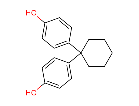 843-55-0,4,4'-Cyclohexylidenebisphenol,Phenol,4,4'-cyclohexylidenedi- (6CI,8CI);1,1-Bis(4-hydroxyphenyl)cyclohexane;Phenol,4,4'-cyclohexylidenebis-;Antigene W;Bis-Z;Bisphenol Z;Dian C;NSC29881;NSC 50761;