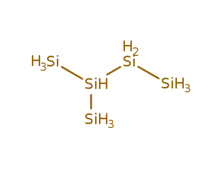 Molecular Structure of 14868-54-3 (Tetrasilane, 2-silyl-)