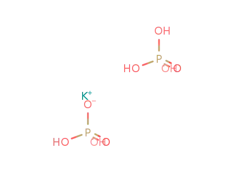 Molecular Structure of 14887-42-4 (potassium pentahydrogen bis(phosphate))