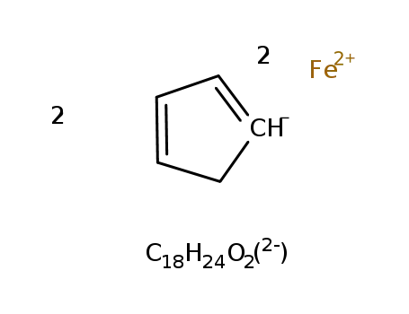 {(Cp)iron(II)(η5-C6H5(isopropyl)O)}2
