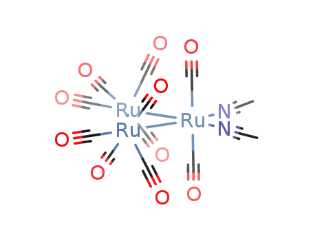 Ru3(CH3CN)2(CO)10