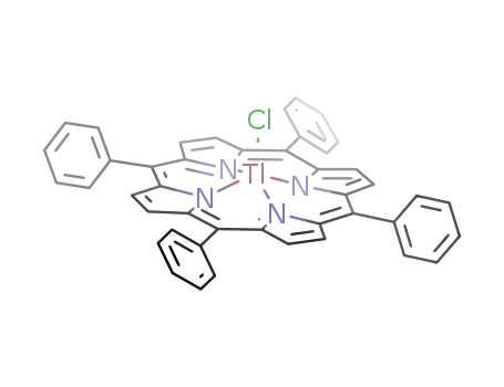 chloro-(5,10,15,20-tetraphenylporphyrinato)thallium(III)