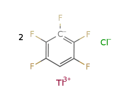 bis(pentafluorophenyl)thallium chloride