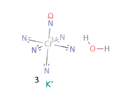 potassium pentacyanonitrosylchromate(III) monohydrate