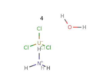 ammonium tetrachlorouranate(III) tetrahydrate