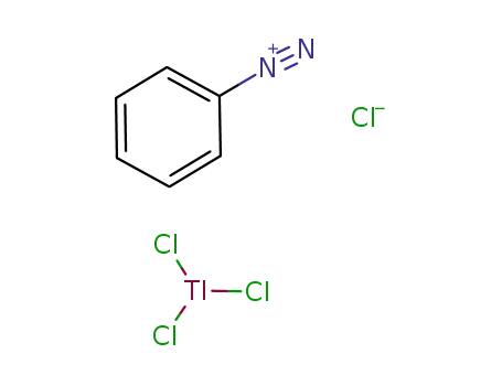 C6H5N2(1+)*Cl(1-)*TlCl3=C6H5N2Cl*TlCl3