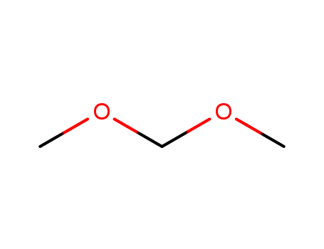 109-87-5,Dimethoxymethane,2,4-Dioxapentane;Anesthenyl;Bis(methoxy)methane;Dimethoxymethane;Dimethyl formal;Formal;Formaldehyde dimethyl acetal;Formaldehyde methyl ketal;Methoxymethyl methylether;Methylal;Methylene dimethyl ether;