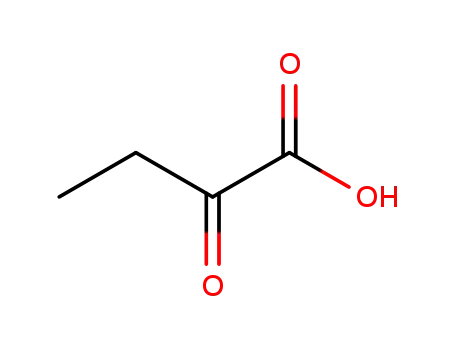Molecular Structure of 600-18-0 (2-Oxobutyric acid)