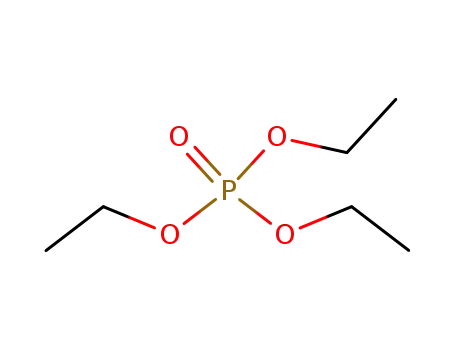 Molecular Structure of 78-40-0 (Triethyl phosphate)