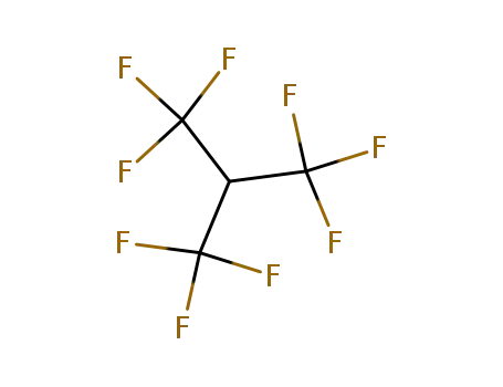 Molecular Structure of 382-24-1 (1,1,1,3,3,3-HEXAFLUORO-2-(TRIFLUOROMETHYL)PROPANE)