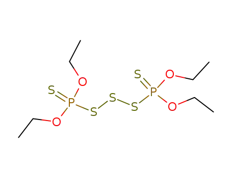 Molecular Structure of 6926-73-4 (bis(diethoxythiophosphinoyl) trisulphide)