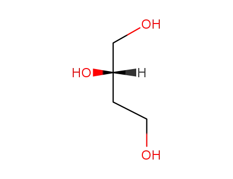 Molecular Structure of 42890-76-6 ((S)-1,2,4-Butanetriol)
