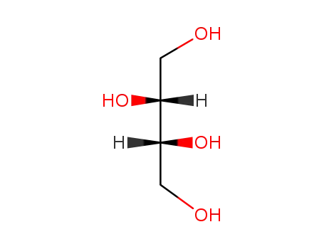 Molecular Structure of 2418-52-2 (D-THREITOL)