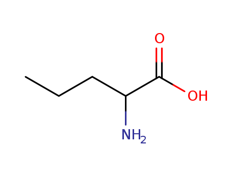 760-78-1,DL-Norvaline,DL-alpha-Aminovaleric acid;(+-)-Norvaline;DL-2-Aminopentanoic acid;2-Aminovaleric acid;(2R)-2-azaniumylpentanoate;DL-.alpha.-Aminovaleric acid;Valeric acid, 2-amino-, DL-;Norvaline, DL-;.alpha.-DL-Aminopentanoic acid;(2S)-2-azaniumylpentanoate;DL-Norvaline 99% min。;alpha-DL-Aminopentanoic acid;