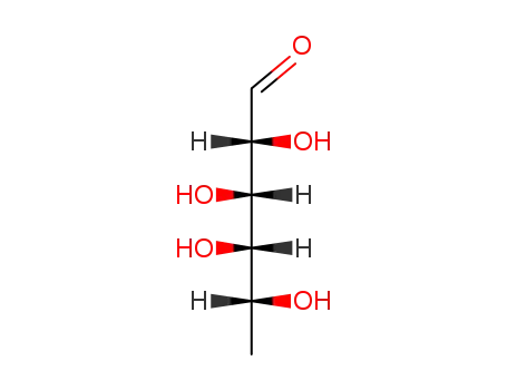 Molecular Structure of 3615-37-0 (D-(+)-FUCOSE)