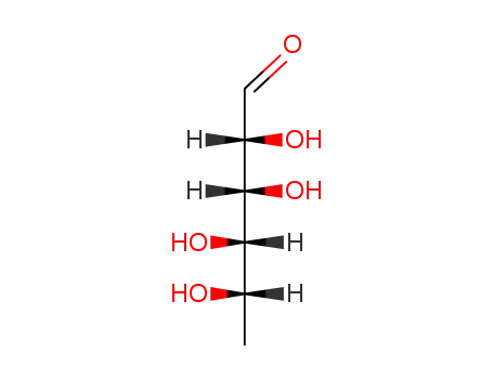 Molecular Structure of 3615-41-6 (alpha-L-Rhamnose)