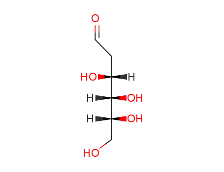Molecular Structure of 154-17-6 (2-Deoxy-D-glucose)