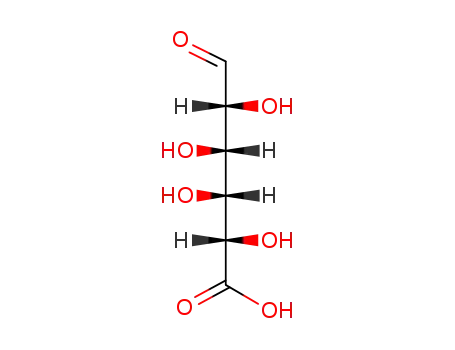 Molecular Structure of 685-73-4 (D-Galacturonic acid)