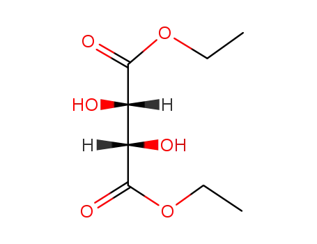 Molecular Structure of 57968-71-5 (Diethyl DL-tartrate)
