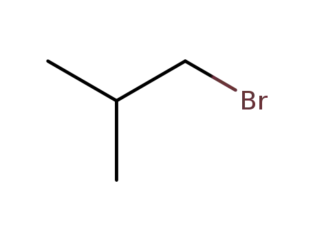 Molecular Structure of 78-77-3 (1-Bromo-2-methylpropane)