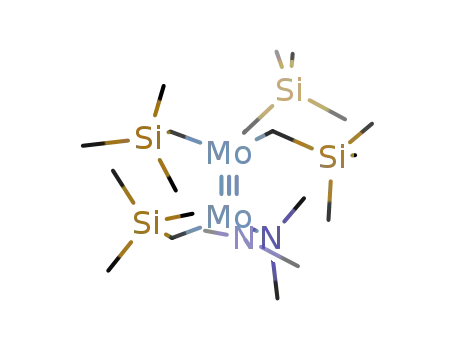 1,1-bis(dimethylamido)tetrakis(trimethylsilylmethyl)dimolybdenum(Mo-Mo)