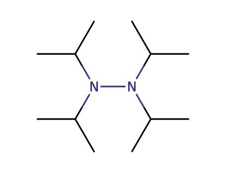 Molecular Structure of 172909-37-4 (Hydrazine, tetrakis(1-methylethyl)-)