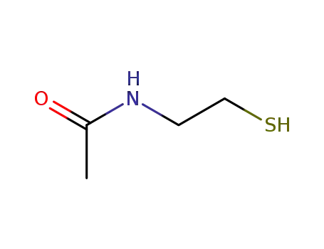 Molecular Structure of 1190-73-4 (N-(2-MERCAPTOETHYL)ACETAMIDE)