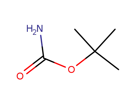 Molecular Structure of 4248-19-5 (tert-Butyl carbamate)