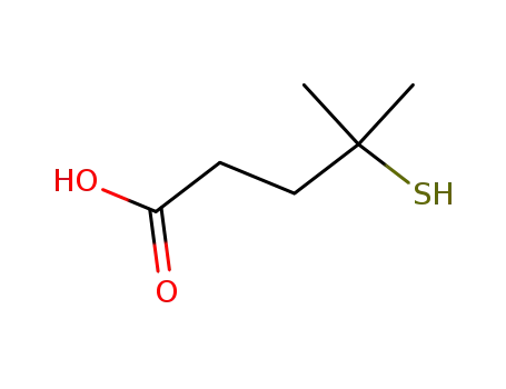4-mercapto-4-dimethylpentanoic acid