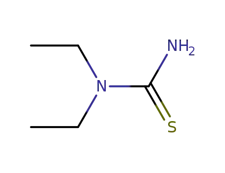 Molecular Structure of 7204-46-8 (N,N-DIETHYLTHIOUREA)
