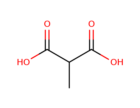 516-05-2,2-Methylpropanedioic acid,CPD-546;Propanedioic acid, methyl-;2-methylpropanedioic acid;2-methylpropanedioate;Propanedioic acid, methyl- (9CI);2-Methylmalonic acid;methylpropanedioic acid;4-02-00-01932 (Beilstein Handbook Reference);Malonic acid, methyl-;1, 1-Ethanedicarboxylic acid;Isosuccinic acid;