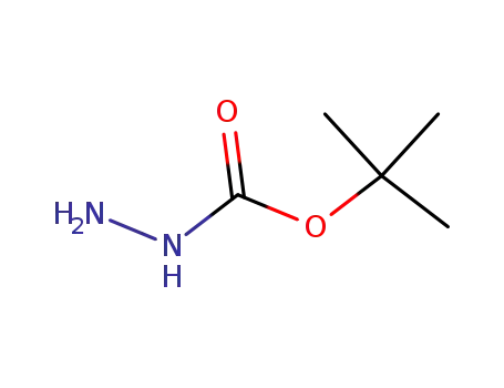 Molecular Structure of 870-46-2 (tert-Butyl carbazate)