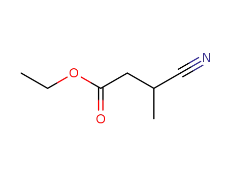 Molecular Structure of 22584-00-5 (ethyl 3-cyanobutanoate)