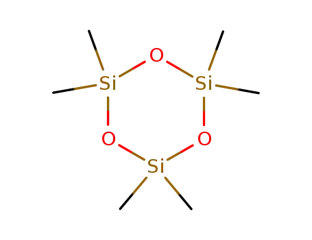 Molecular Structure of 541-05-9 (Hexamethylcyclotrisiloxane)