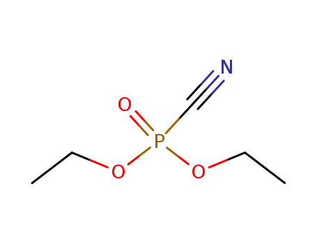 Molecular Structure of 2942-58-7 (Diethyl cyanophosphonate)